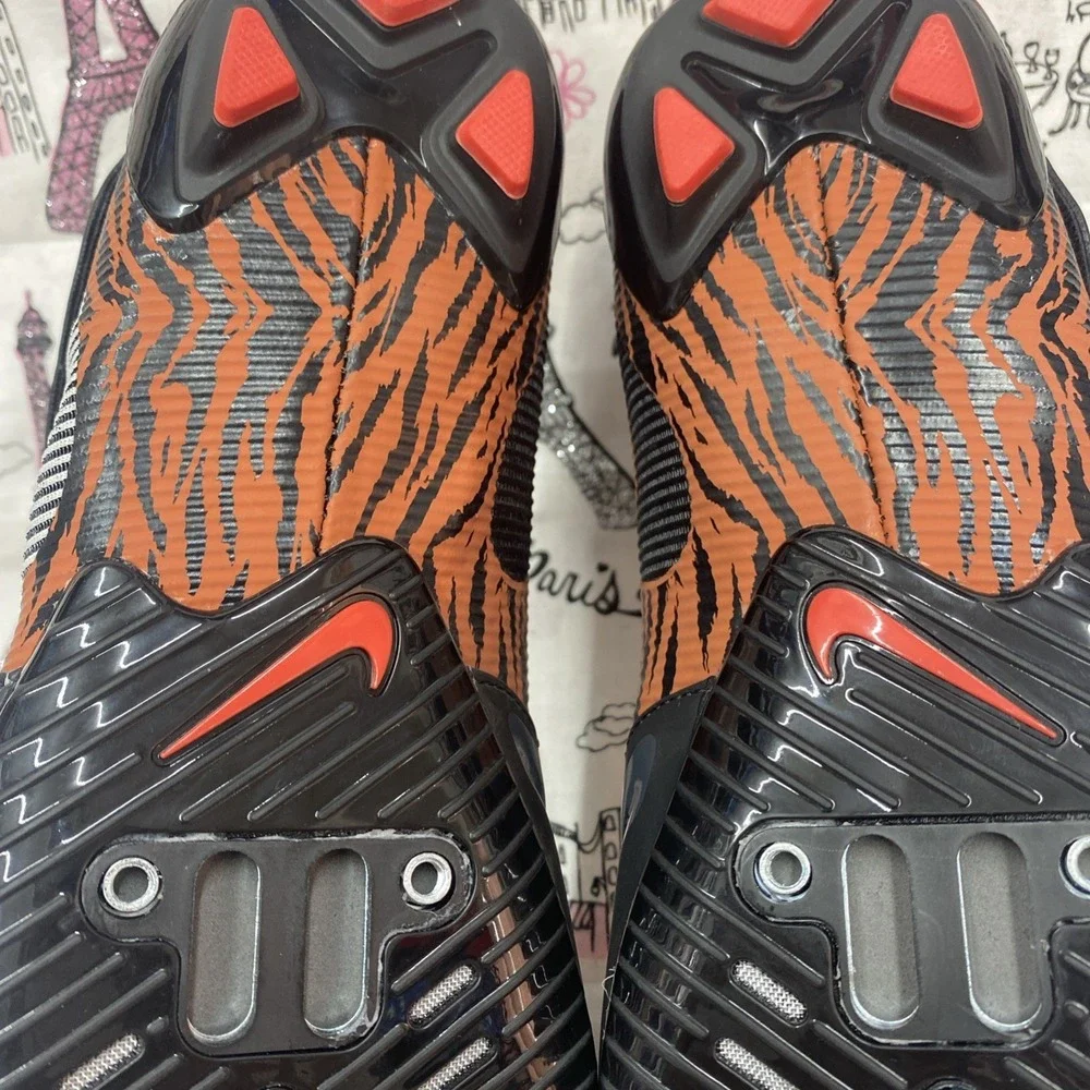 NIKE SUPERREP INDOOR CYCLE Peloton Cycling Shoes Tiger Stripes Black Size 6.5